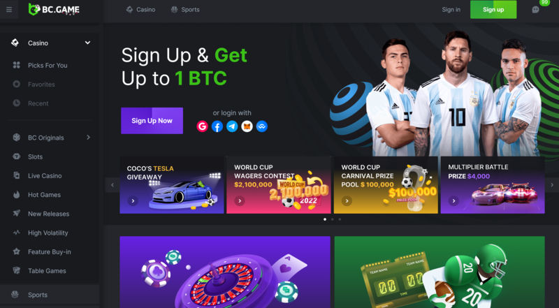 Descubra o Mundo do Entretenimento no BCGame Casino 2 Descubra o Mundo do Entretenimento no BCGame Casino 2