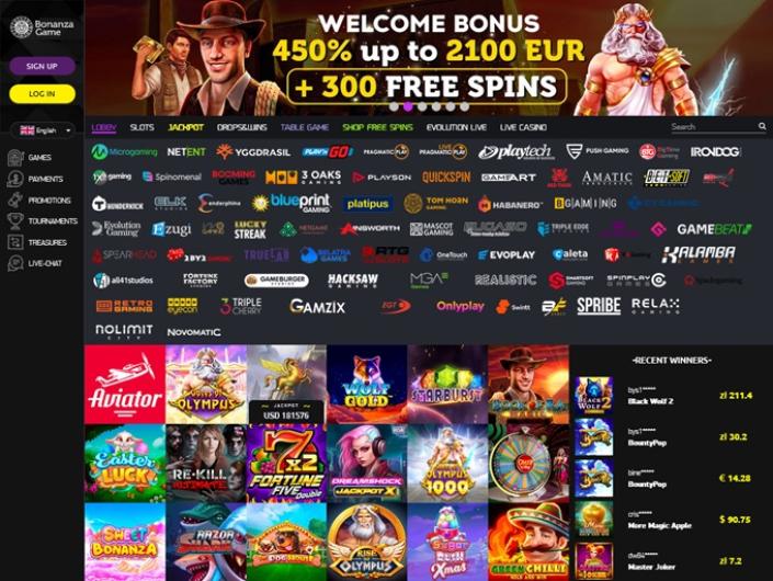 BonanzaGame Casino - Twoje źródło emocji i wygranych! BonanzaGame Casino - Twoje źródło emocji i wygranych!